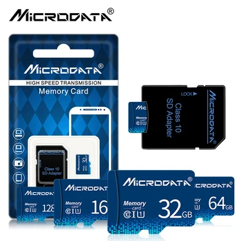 Geriausias Micro SD TF Kortelė 256 GB 128GB 64GB 32GB Class 10 