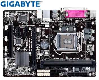 Gigabyte GA-B85M-D3V B85M-D3V-A originalas plokštė LGA 1150 DDR3 B85M-D3V USB2.0 USB3.0 16GB B85 naudoti darbastalio plokštė