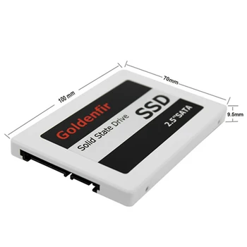 Goldenfir SSD 128GB SSD 2.5 Kietasis Diskas Diskas Diskas Kietojo disko 2.5 Colių Vidinis SSD