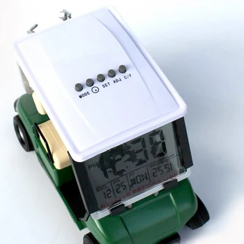 Golfs Krepšelį Modelio Elektroninis Žadintuvas Amžiną Kalendorių Daugiafunkcis Laikrodis Golfs Automobilių Laikrodis