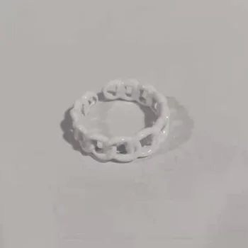 Goth Akrilo Dervos Žiedai Moterims Geometrinis Atidaryti Manžetai Žiedas Reguliuojamas Pirštų Žiedai Derliaus Moterų Papuošalai Bague Anillos