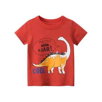 Grafinis T Marškinėliai Mergaitėms Kawaii Dinozaurų Anime Berniukų Vaikų Vasaros Drabužių Paaugliams Palaidinės Harajuku Marškinėliai Mielas Viršūnes Berniukas T-shirt