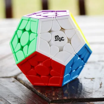 Greitas pristatymas Yongjun MGC Megaminx Magnetinio Magic cube MGC 5M 3x3x5 Magija cubo YJ kubo Greitis, Magnetinio kubelių Dėlionė Vaikams, Žaislai
