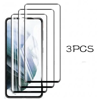 Grūdintas Stiklas Samsung Galaxy S21 Plus Stiklo Screen Protector, Stiklo Samsung S21+ S 21 + Fotoaparato Objektyvą Apsauginės Plėvelės