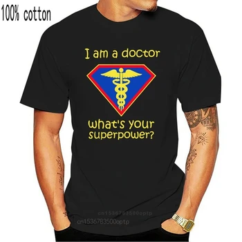Gydytojas T-Shirt Aš Esu Gydytojas Juokinga Profesija Tee Marškinėliai Streetwear Juokingi Marškinėliai