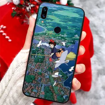 Hayao Miyazaki Anime taikos Telefono padengti coque funda Už Xiaomi Redmi pastaba 7 8 9 t k30 max3 9 s 10 pro lite