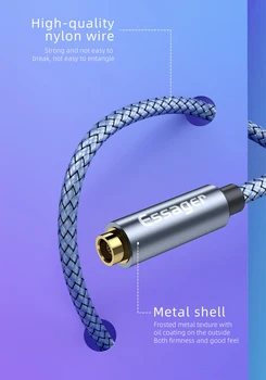 Headphone Splitter Cable 3.5 mm Y Audio jungtis Splitter 3.5 mm Male Uosto 3.5 mm Female Splitter AUX 3.5 Jack ilgiklis