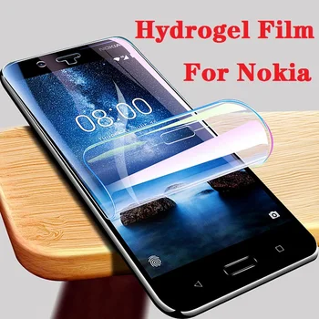 Hidrogelio Plėvelė Nokia X3/3.1 plius 7.1 5 6 5.1 Plius X7 X5 3.1 2.1 3 2018 8 Pilnas draudimas Screen Protector 