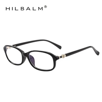 HILBALM Retro mados akiniai skaitymui moterų žmogus nešiojamų aukštos raiškos presbyopia lęšio, didinamojo stiklo akiniai dioptrijomis Stilingas 3360