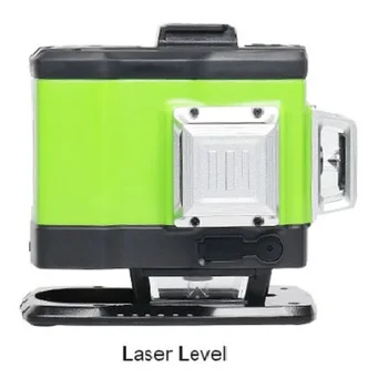 Huepar 3D Savaime išsilyginantis Lazerio Lygio 503DG-- 3x360 Žalios Šviesos Kirsti Linijos 360 Vertikalios Horizontalios Linijos, Nuotolinio Valdymo Lazerio Lygis