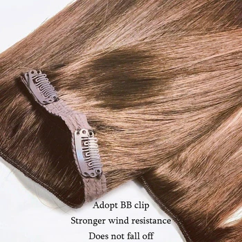 Ilgi Tiesūs Įrašą iš vieno Gabalo Sintetinių Plaukų Pratęsimo 5 Įrašai False Šviesūs Plaukai Rudi Juodi Plaukai Vienetų Moterims