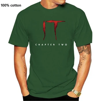 IndieGo Stephen King ' s It 2 T-Shirt Skyrius Dvi Dydis L Marškinėliai
