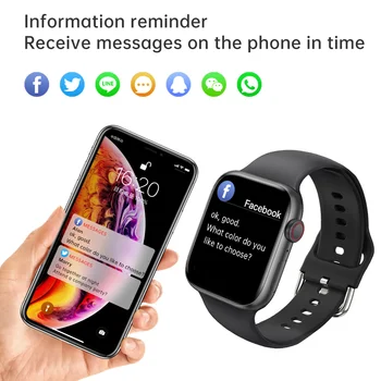 IWO w26 smart watch vyrų 2020 