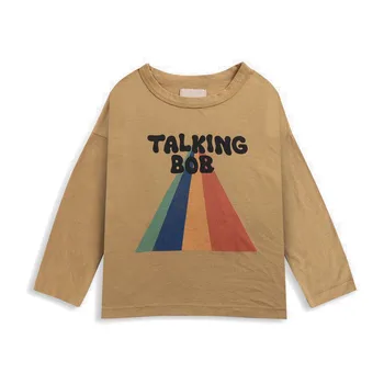 Išankstinio pardavimo BC 2021 Naujas ilgomis rankovėmis marškinėliai Rudenį/žiemą, rudenį, rūbai vaikams, vaikiška mergaitė patenka drabužius 2021