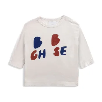 Išankstinio pardavimo BC 2021 Naujas ilgomis rankovėmis marškinėliai Rudenį/žiemą, rudenį, rūbai vaikams, vaikiška mergaitė patenka drabužius 2021
