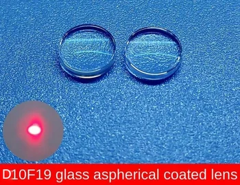 Išorinis Skersmuo 10mm Stiklo Aspherical, Padengtą Antireflection Danga Lazerio Fokusavimo Objektyvas Litų Collimating Objektyvas F19