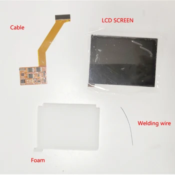 Išryškinti IPS LCD Ekrano GBA SP Žaidimų Konsolė Remontas, Pakeitimas LCD Ekranas, 5-lygis, Reguliuojamas Ryškumas