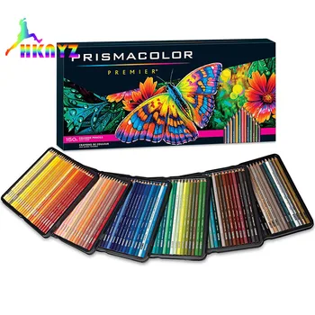 JAV Originalo Prismacolor Premier Riebiai Spalvoti Pieštukai 24/48/72/132/150 spalva