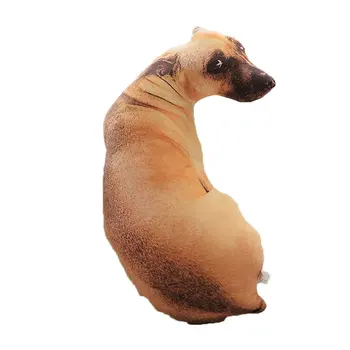 Juokinga 3D Šuo Spausdinti Mesti Pagalvę Kūrybos Pagalvėlė Mielas Pliušinis Lėlės Dovana, Namų Puošybai Šuo Spausdinimo pagalvėlė Dropshipping Vaikams