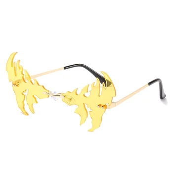 Juokinga Saulės Akinių Mados Moterų Atspalvių Vintage Retro Gafas 2021 Vyrai Prekės Sunglass Prabangos Dizaineris Akiniai Tendencija Taškus Oculos