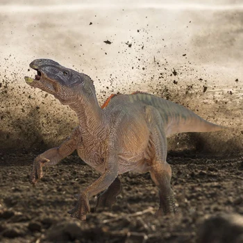 Juros Periodo Dinozaurų Modeliavimas Žaislas C24 Iguanodon Minkšti Plastikiniai Duomenys Rankomis Dažyti Gyvūnų Modelio Surinkimo Žaislai Vaikams Dovanų