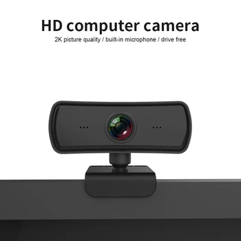 Kamera 720P Full HD Web Kamera Su Mikrofonu USB Kištukas, Web Cam PC Kompiuteris, Nešiojamas kompiuteris Stalinis Mini Kamera