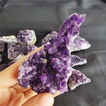 Karšto Gamtos Brazilija ametistas geode grupių violetinė kvarco Akmuo kristalas geode ametistas grupių Gydymo gydymo gits