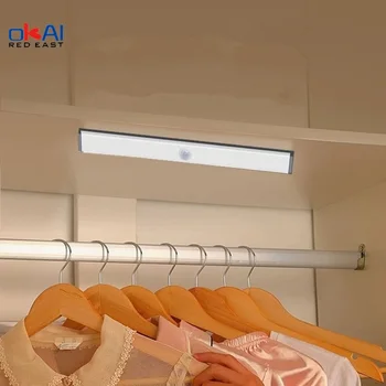 Karšto pardavimo PIR judesio jutiklis LED kabinetas šviesos 6/10 LED virtuvės, miegamojo spinta spinta naktį šviesos