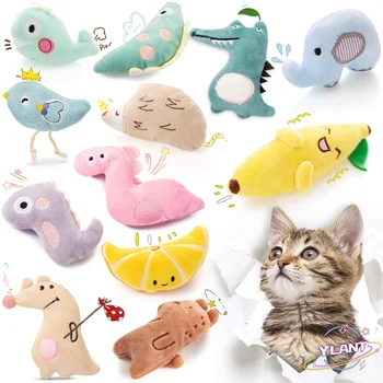 Katė Žaislas Katžolių Interaktyvus Pliušinis Įdaryti Kramtyti Naminių Gyvūnų Žaislai Letena Funny Cat Mėtų Minkštas Dantų Valymas Žaislas, Skirtas Cat Kitten Pet Products