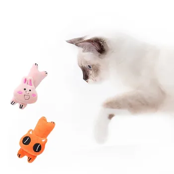 Kačių Žaislai Mielas Gyvūnų Žaislas Su Katžolių Pliušinis Kačių Žaislai Interaktyvus Šuniukas Kramtomoji Dantų Valymo Žaislai Mini Bite Žaislai Naminių Reikmenys