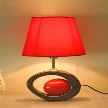 Keraminiai stalo lempa vestuvių dovana lempos Kinų stiliaus svetainė, miegamasis, studijų lempos WJ11