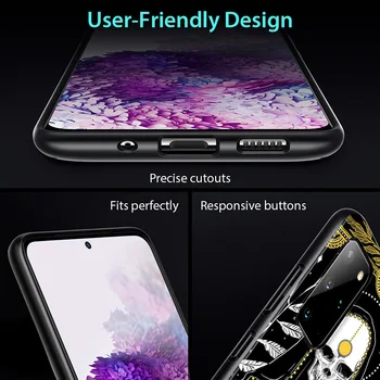 Kietas Mirties Taro Likimas Samsung Galaxy A12 S20 FE Plus Ultra 10 Pastaba Lite A91 A71 A51 A42 A21S 5G Telefono dėklas