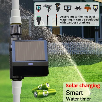KKmoon Protingas Drėkinimo Sistema Smart Vandens Laikmatis autowatering Solar-Powered Automatinė Laistymo Sistema, Savarankiškai Laistymo Įrenginys