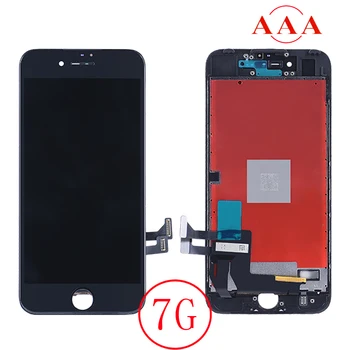 Klasės AAA++LCD iPhone 5 6 6S 6Plus 6SPlus Su Puikus Jutiklinis Ekranas skaitmeninis keitiklis Asamblėjos iPhone 7 8 Ekranas+Įrankiai