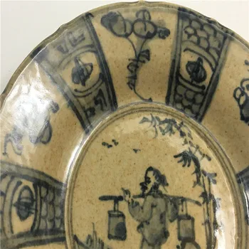 Kolekcija senovinių veikia su keramikos plokštės