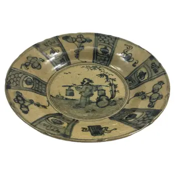Kolekcija senovinių veikia su keramikos plokštės