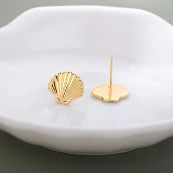 Korėjos mados Minimalistinio Aukso, nerūdijančio plieno korpuso auskarai Kūrybos Auskarai Mados Mielas Papuošalai, Dovana Draugei