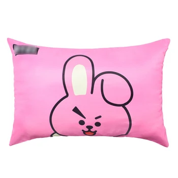 Kpop mielas triušis pliušas pagalvės apdailos šeimos patalynės, interjero PP medvilnės kawaii anime iškamša triušis, šuo mergaitė dovana