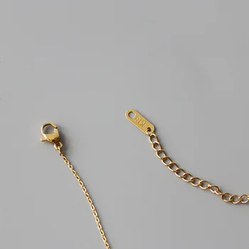 Kūrybinis Dizainas Apjuodinti Nemokamai iš Nerūdijančio Plieno, 18k Auksu Auksinė Jūros Bangų Karoliai Stereoskopinis Monetos Karoliai Moterims