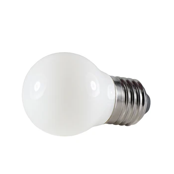Lampada led kaitrinė e27 lemputės šviesos G45 220V dimeris pieniškas shell super 4W balta 6000K šviesa Energijos taupymo pritemdomi namų lempa