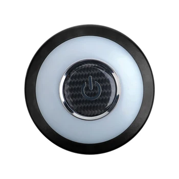 LED Automobilio Salono Skaitymo Šviesos Auto Stogo Magnetas Lempos, Lubų Skliautai USB Įkrovimo Naktį šviesos Kamieno Įkraunamas Automobilių Stiliaus Balta