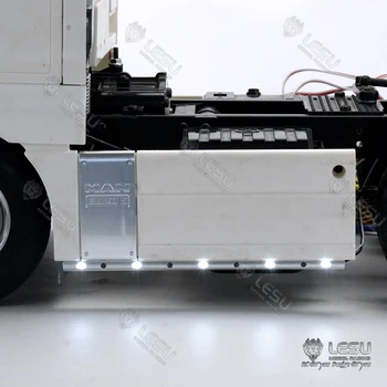 LESU 127MM Pusėje Sijonas LED Žibintas Gabaritinis Žibintas už 1/14 RC TAMIYA Traktorių, Sunkvežimių