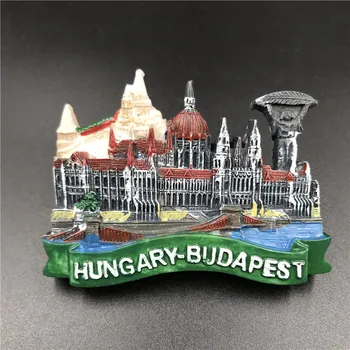 Ličiai Gyvenimo Vengrija Vaizdingas Šaldytuvas Magnetai Garsaus Kraštovaizdžio Šaldytuvas Magnetai, Suvenyrų Šiuolaikinių Namų Virtuvė Apdaila