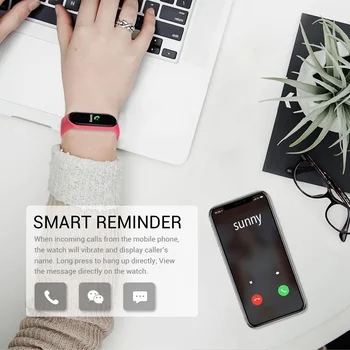 M5 Smart Žiūrėti Smart Band Apyrankę 0.96-Colių Spalvinga Ekrano Vandeniui SmartWatch Fitness Tracker Kraujo Spaudimą, Širdies Ritmą