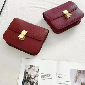 Mados Tofu Maišelį Moterys Dizaineris Prabanga Rankinės Moterims Atvartu Odos Piniginės Classic Lady Petį Krepšys 2020 M.