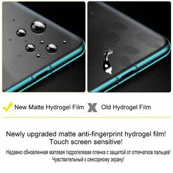 Matinis Anti-pirštų atspaudų Hidrogelio Filmas Xiaomi Mi 10T Lite 5G Screen Protector, Apie 10 T 10tlite Mi10 T Mi10t Nr. Apsauginis Stiklas