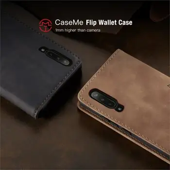 Matinis Magnetinio Flip Case For Huawei P20 Lite Pro Atveju Knyga Stovėti Odos Piniginės 