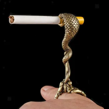 Metalo Piršto Įrašą Cigarečių Savininko Žiedo Stovo Žiebtuvėlių, Rūkyti, Priedai Rūkalius Dovana Moterims, Vyrams Suaugusiųjų Cigarų Stendas