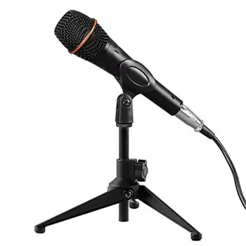Mikrofono stovas stalinis trikojis stovas laidinio belaidžio mikrofono stovas E300 stovas stalinis mikrofono stovas
