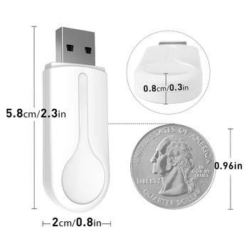 Mini ANT+ USB Dongle Adapterį ANT USB Adapteris Nešiojamas Garmin už Zwift už Wahoo dviračių Garmin Forerunner